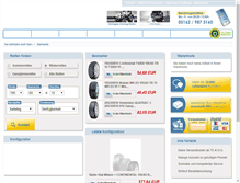Tablet Screenshot of online-reifen.com